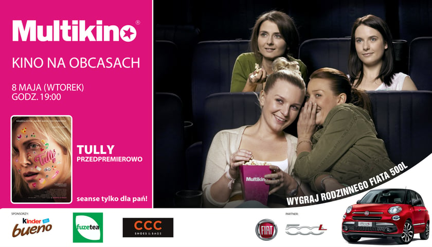 Podwójne zaproszenia na Kino na Obcasach w Multikinie [ZAKOŃCZONY]