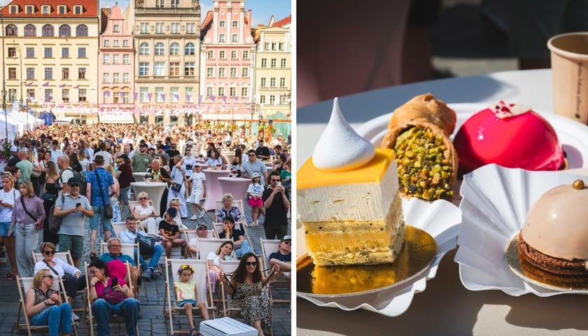 Deserowy Chillout na wrocławskim Rynku w 2025 r.