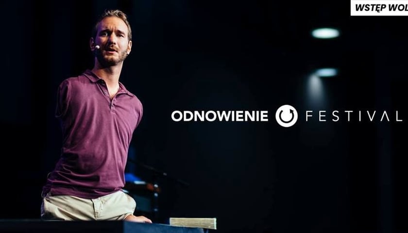 Nick Vujicic – zaproszenia na spotkanie na Stadionie Wrocław [ZAKOŃCZONY]