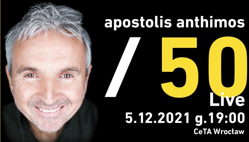 Bilety na koncert Apostolis Anthimos / 50 live [ZAKOŃCZONY]
