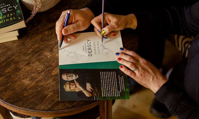 „Szwedzki kryminał” z autografami pod choinkę [ZAKOŃCZONY]