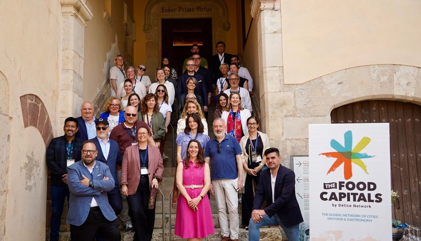 Uczestnicy Food Capitals Summit w Barcelonie, maj 2026.