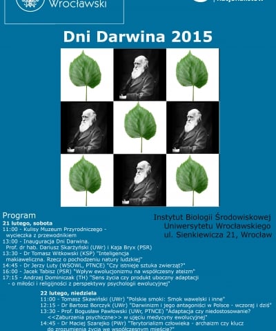UWr: W weekend Dni Darwina