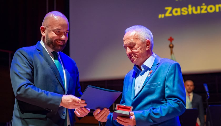 Uroczystość z okazji 80. lat krwiodawstwa i krwiolecznictwa na Dolnym Śląsku w Narodowym Forum Muzyki.