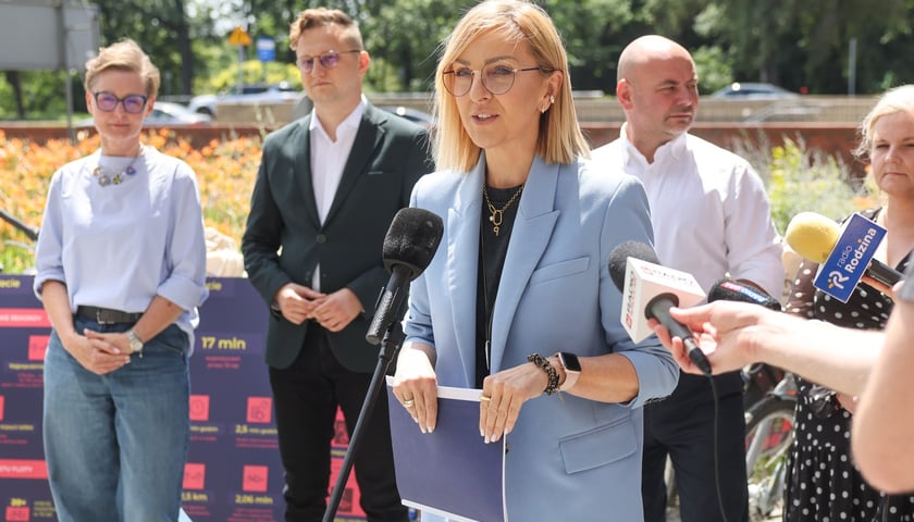 <p>Paulina Tyniec-Piszcz, zastępczyni dyrektora Departamentu Infrastruktury i Transportu Urzędu Miejskiego Wrocławia</p>