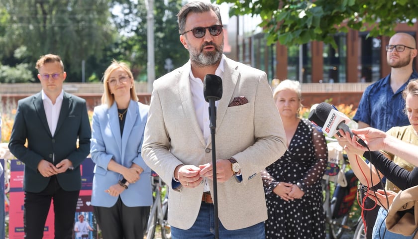<p>Tomasz Wojtkiewicz, prezes zarządu Nextbike Polska</p>