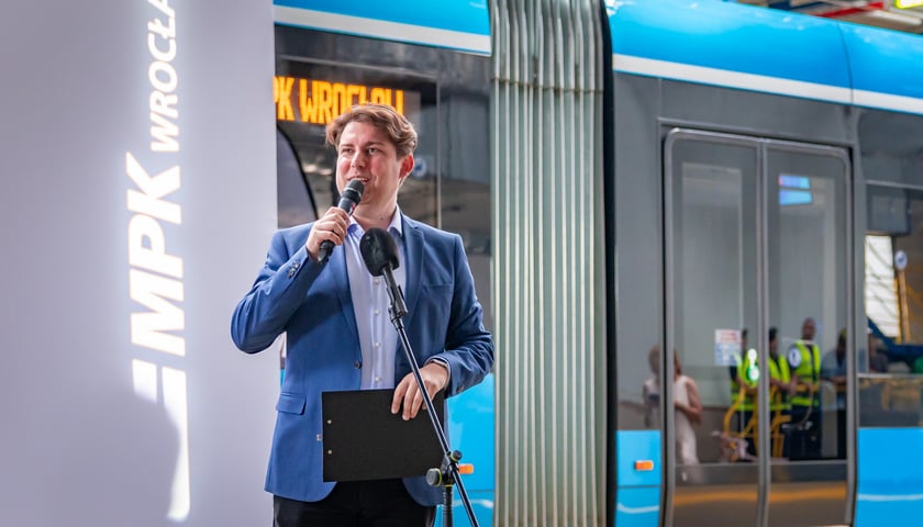 Daniel Misiek, rzecznik prasowy MPK Wrocław