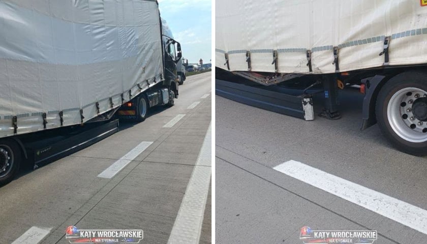Zepsuta ciężarówka na autostradzie A4 - 20 czerwca 2026 r.