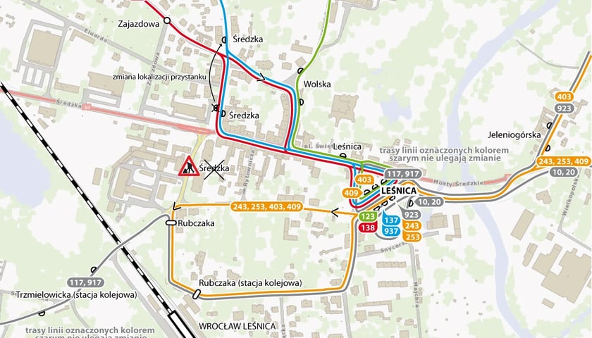 5 kwietnia: utrudnienia na Trzmielowickiej(MAPKA)