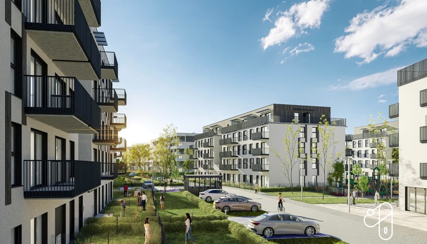 Wizualizacja osiedla "Wojszyce 1" we Wrocławiu