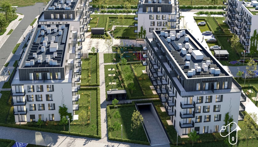 Wizualizacja osiedla "Wojszyce 1" we Wrocławiu