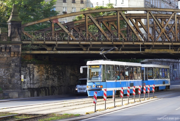 22 sierpnia – tramwaje wracają na ul. Piłsudskiego, ale omijają Grabiszyńską