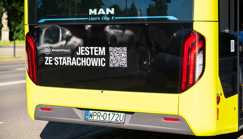 Elektryczny autobus MAN Lion’s City 10 E we Wrocławiu