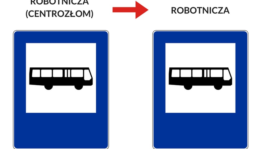 2 lipca - zmiany nazw przystanków