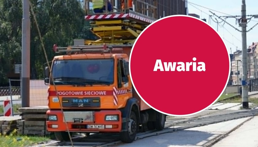 Usuwanie awarii na ul. Traugutta. Tramwaje jadą objazdami! Połamany pantograf na kilku liniach, 28.06.2026 r. 