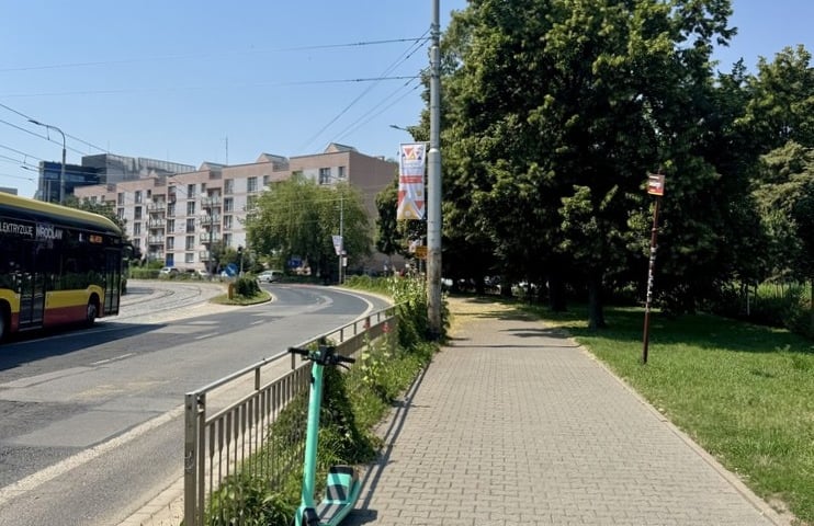 Ulica Nowy Świat - stan obecny