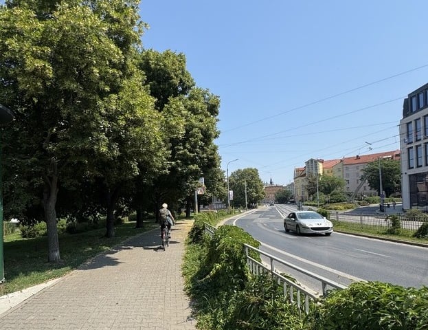 Ulica Nowy Świat - stan obecny