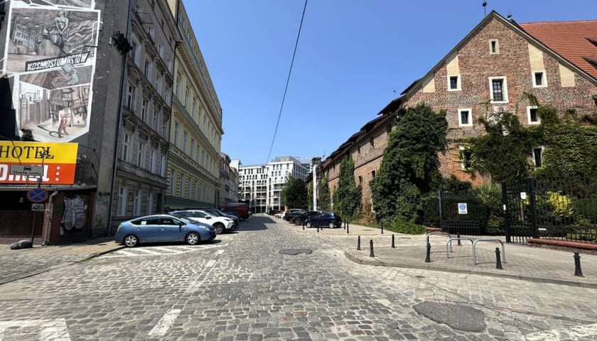 Ulica Cieszyńskiego - stan obecny