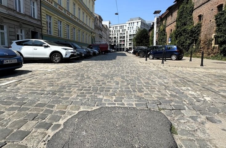 Ulica Cieszyńskiego - stan obecny