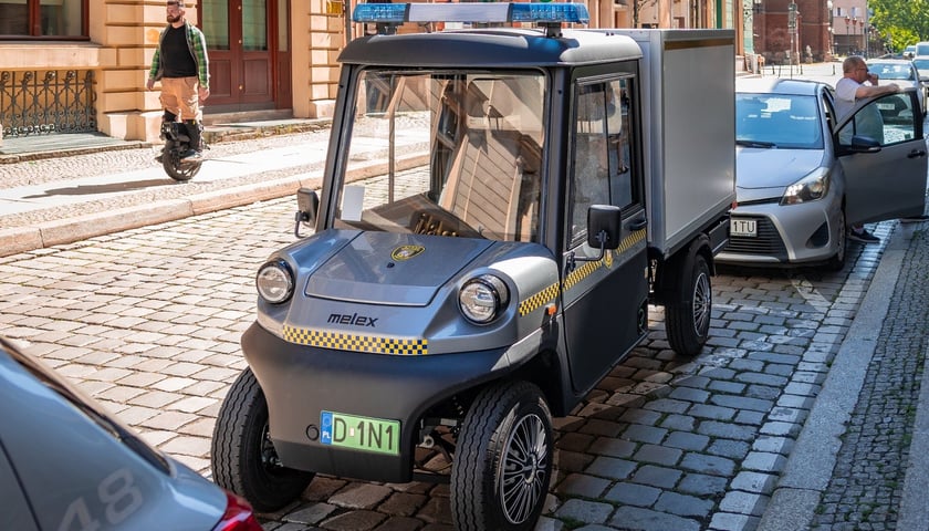 Nowy pojazd Straży Miejskiej Wrocławia