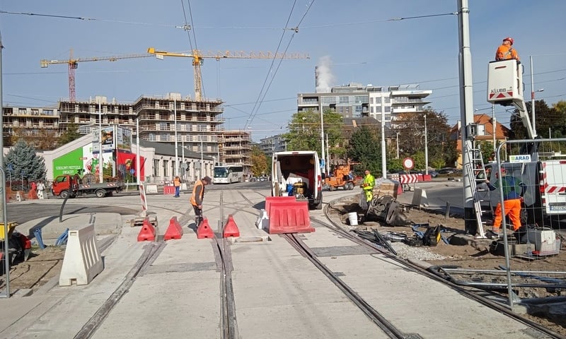 Tramwaje wracają na ul. Dmowskiego i Jagiełły