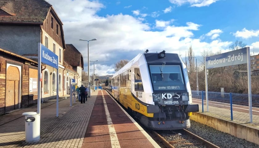 Dworzec kolejowy w Kudowie - Zdrój