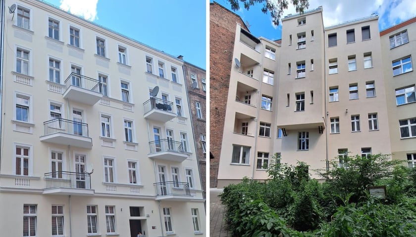 Wyremontowana kamienica przy ul. Żeromskiego 74 