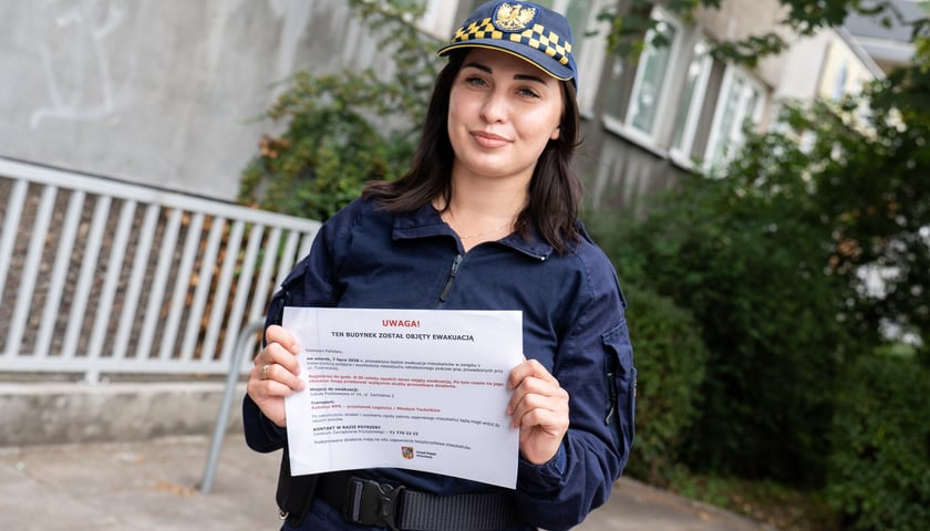Strażnicy miejscy zostali zaangażowani w informowanie mieszkańc&oacute;w o ewakuacji