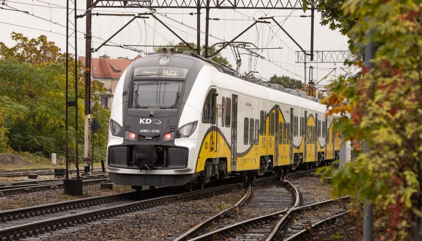Zdjęcie ilustracyjne – pociąg Kolei Dolnośląskich 