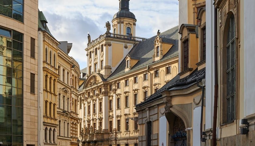 Gmach główny Uniwersytetu Wrocławskiego