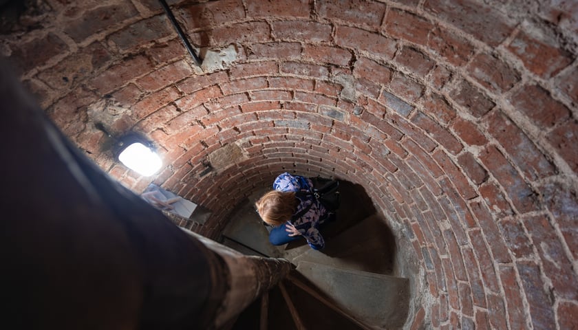 Panorama z wieży ratusza we Wrocławiu