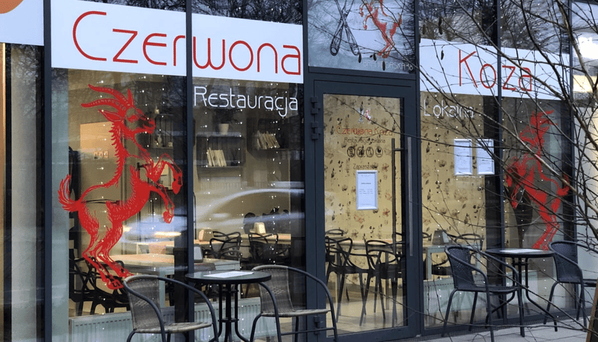 Czerwona Koza to lokal z daniami bezglutenowymi, który dotychczas działał przy ul. Braniborskiej we Wrocławiu.