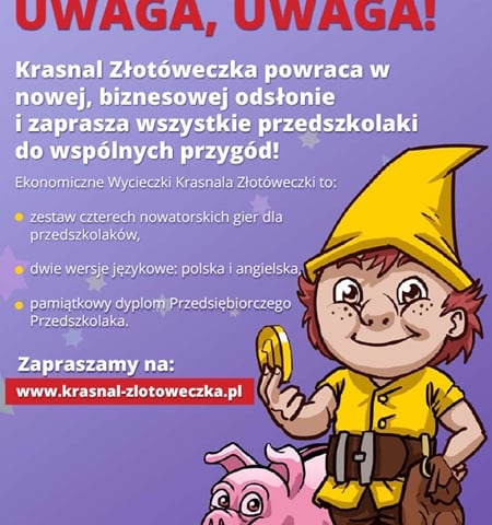 Ekonomiczne wycieczki Krasnala Złotóweczki