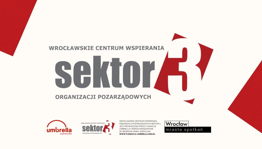 Logo Wrocławskiego Centrum Wspierania Organizacji Pozarządowych Sektor 3
