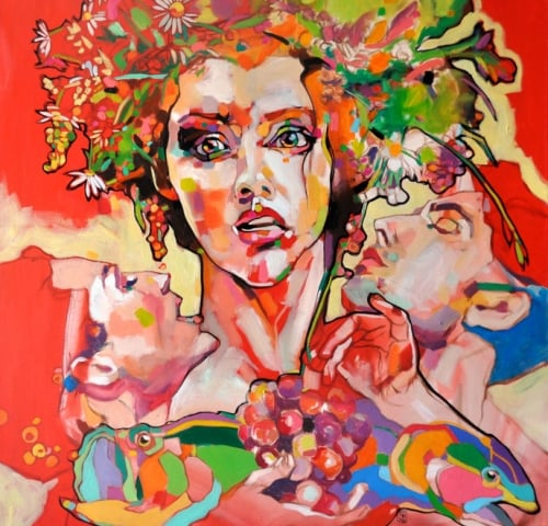 Kolorowe uwielbienie życia