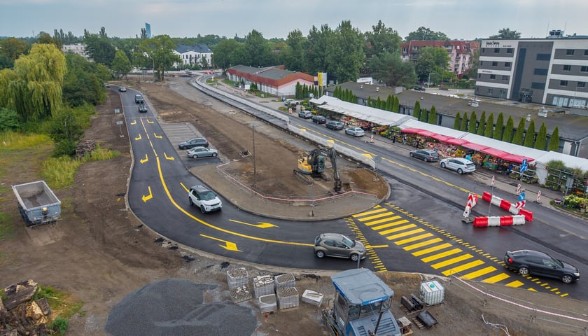 Od 1 sierpnia na skrzyżowaniu wprowadzona została nowa organizacja ruchu