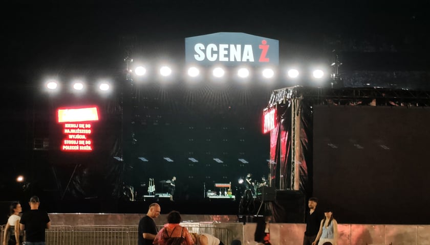 Piątkowy koncert Męskiego Grania we Wrocławiu został przerwany ze względu na warunki pogodowe