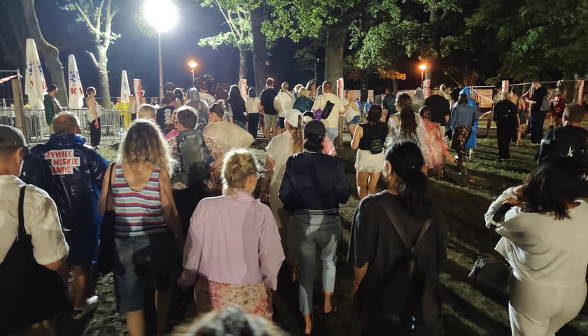 Piątkowy koncert Męskiego Grania we Wrocławiu został przerwany ze względu na warunki pogodowe