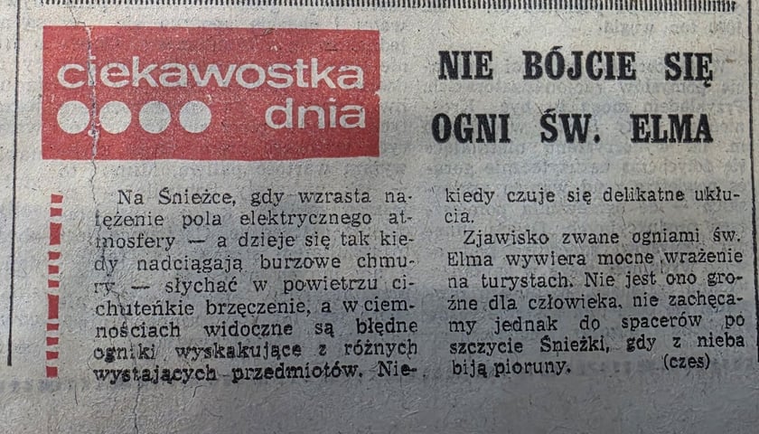 <p>Wrocławska prasa z lat siedemdziesiątych XX wieku, Gazeta Robotnicza</p>