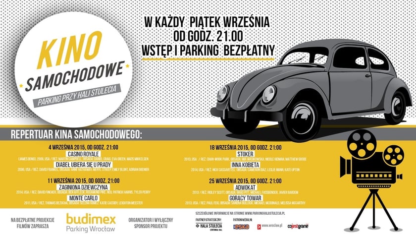Kino samochodowe przy Hali Stulecia