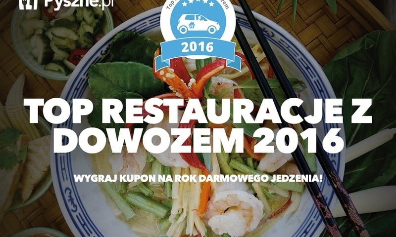TOP Restauracje z dowozem we Wrocławiu. Wygraj rok darmowego jedzenia!