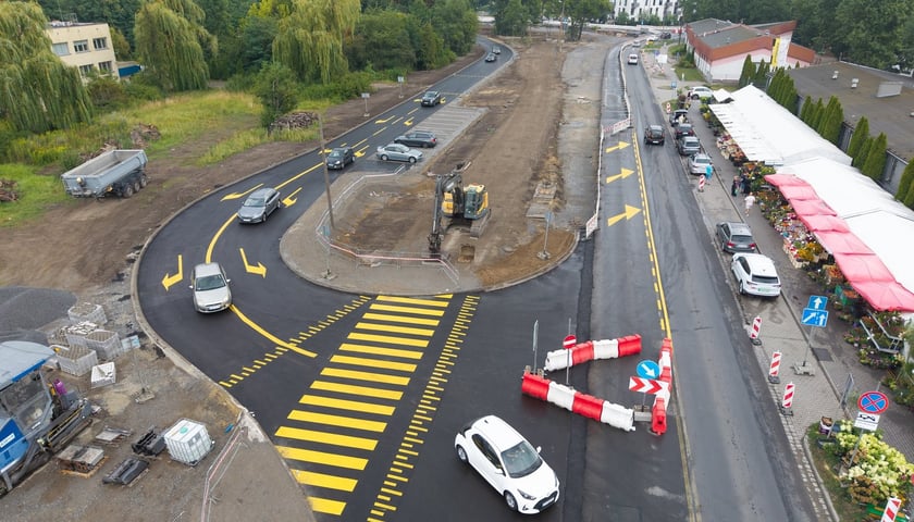 Od 1 sierpnia na skrzyżowaniu wprowadzona została nowa organizacja ruchu