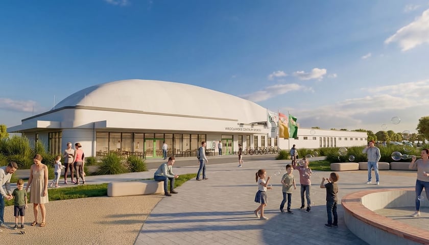 Tak ma wyglądać jeden z obiektów WCS w przyszłości (wizualizacja)