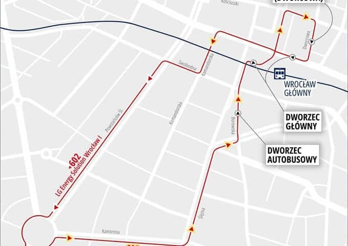 Organizacja ruchu w rejonie Stawowej i Peronowej