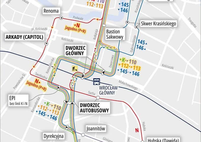 Organizacja ruchu w rejonie Stawowej i Peronowej