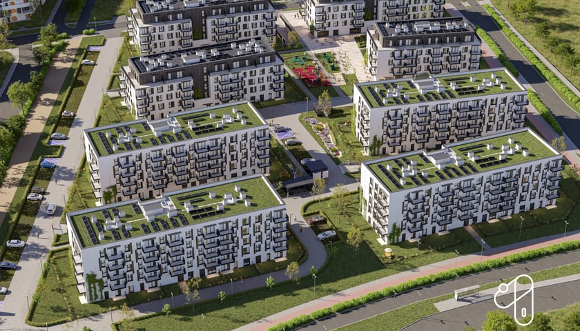 Wizualizacja osiedla "Wojszyce 1" we Wrocławiu
