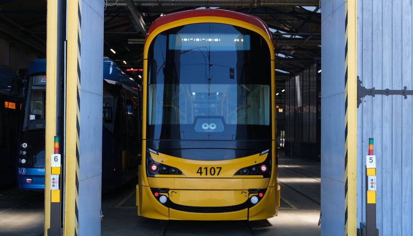 Pierwszy dzień test&oacute;w tramwaju Hyundai Rotem 141N. Wrocław, 14.08.2026