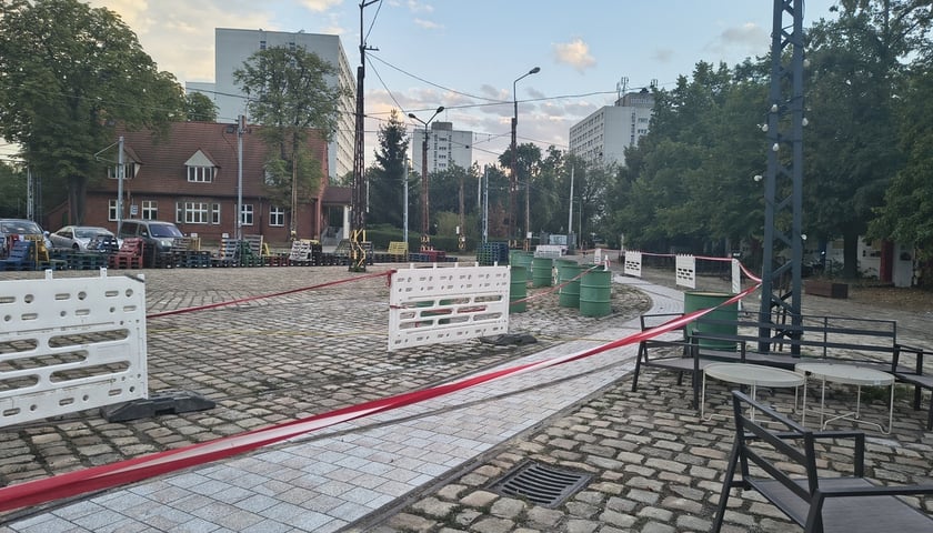 Zajezdnia Dąbie, 10.08.2026. Szpilkostrada w budowie.