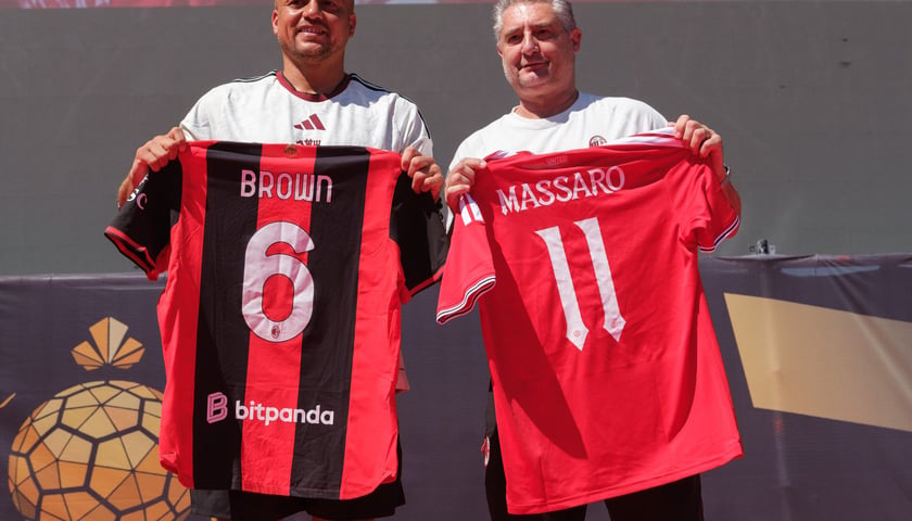 Wes Brown i Daniele Massaro, w strefie kibica na Super Mecz, 15 sierpnia 2026