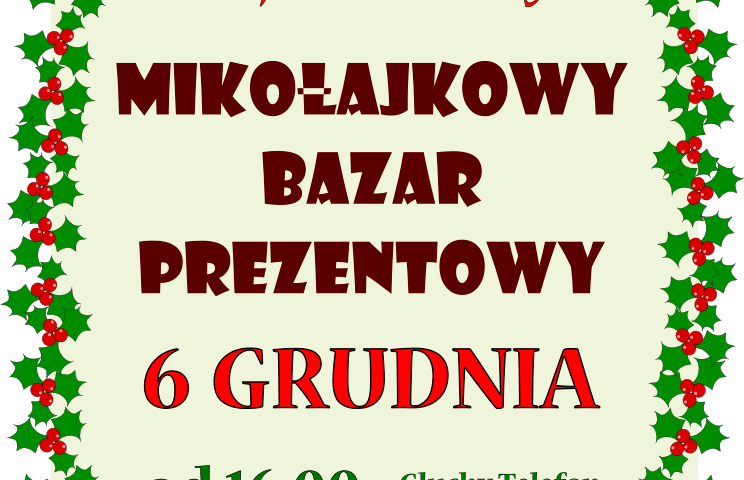 Mikołajkowy Bazar Prezentowy